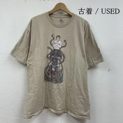 USED 古着 Tシャツ 半袖 半袖 Tシャツ ムービー スターウォーズ キャラクター プリント クルーネック 大きめ ビッグシルエット