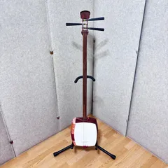 三味線　地唄用　中竿　※未使用 中古三味線・厳選品】地唄紅木三味線（完成品）WKT-TS001 | 和
