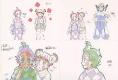 【中古】ポストカード 第五話 遊郭編 次回予告原画ポストカードセット 「鬼滅の刃 無限列車編・遊郭編 キャラクター絵巻カフェ in ufotable Cafe×マチ★アソビCAFE 第二期」