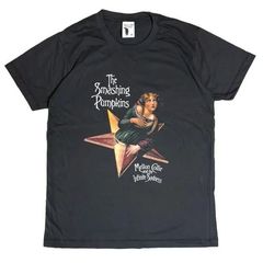 スマッシングパンプキンズ メロンコリー Tシャツ M ネイビー バンドT