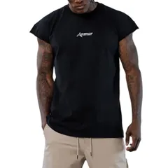 メンズ tシャツ 半袖 トレーニングウェア 吸汗速乾 インナー トップス ジム 筋トレ フィットネス ルーズフィット ダークグレー R1122