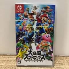 08w13818 Nintendo Switch ニンテンドースイッチ 大乱闘スマッシュブラザーズ スペシャル  ゲームソフト    【中古品】