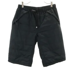 Columbia コロンビア ショートパンツ L ネイビー 薄中綿入り オムニヒート アウトドア メンズ 古着