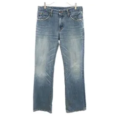 Wrangler ラングラー デニムパンツ w33 ブルー系 ジーンズ メンズ 古着