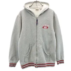 L.L.Bean エルエルビーン 長袖 ジップパーカー XL グレー アウトドア キッズ 古着