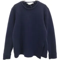 MARNI マルニ イタリア製 ウールブレンド 長袖 カットソー 46 ネイビー メンズ 古着のサムネイル