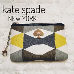 ケイトスペード ニューヨーク カードケース キーケース 幾何学模様