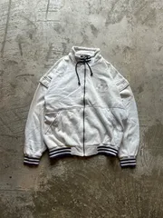 80s adidas アディダス スウェット トラックジャケット vintage ヴィンテージ M グレー