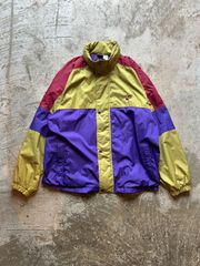 00s PUMA ナイロンジャケット イエロー/パープル - メルカリ
