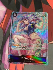 ワンピースカード　ニコ・ロビン　sr パラレル　op12-087