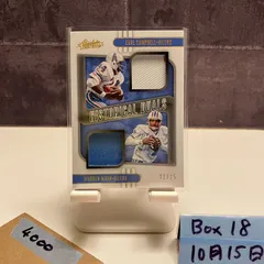 2020 Panini Absolute Football Earl Campbell / Warren Moon 21/25 Houston Oilers Historical Duals ジャージ カード