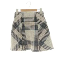 スナイデル SNIDEL ロービングチェックミニスカート ボックスプリーツ 0 マルチカラー /MI ■OS