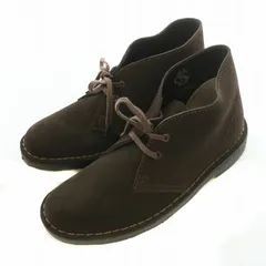 クラークス clarks オリジナルズ Originals Desert Boot デザートブーツ ショートブーツ スエード Charles F. Stead 箱付き UK3.5 D 23cm 茶 ブラウン 26107163 /MW ■GY32