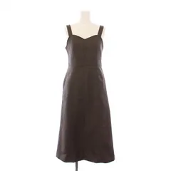 ナチュラルビューティーベーシック NATURAL BEAUTY BASIC ボリュームジャンスカワンピース フレア ミモレ ロング PS 茶 ブラウン 017-3240943 /BB ■BM