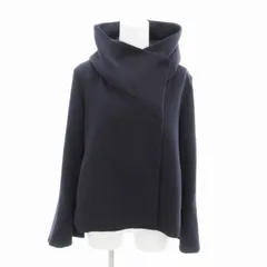 アルアバイル allureville ジャケット ブルゾン ビッグカラー ショート丈 1 紺 ネイビー /HOのサムネイル