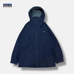 90s Patagonia STORMjacket アウトドア ネイビー M