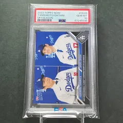 OS26【PSA10】入団会見コラボ　大谷翔平&山本由伸 2023 Topps now Shohei Ohtani & Yoshinobu Yamamoto OS-26