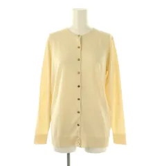 ミューズ ドゥーズィエム クラス MUSE de Deuxieme Classe FF grace クルーネックカーディガン ニット 38 アイボリー /DF ■OS