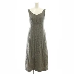 スナイデル SNIDEL ステッチコルセットライクジャンスカ ジャンパースカート ワンピース 千鳥格子 00 黒 ブラック ベージュ SWFO224081 /AQ ■OS