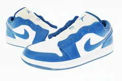 ナイキ NIKE WMNS AIR JORDAN 1 LOW Marina Blue ウィメンズ エアジョーダン1 ロー DC0774-114 27.5 マリーナブルー ブランド古着ベクトル 中古▲■250306