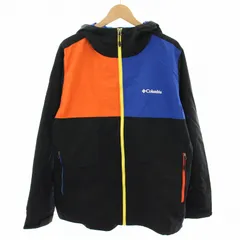 コロンビア Columbia アウトドアジャケット Outdoor Jacket ビザヴォーナパスジャケット Visa Vona Pass Jacket アウター ナイロン XXL 黒 ブラック 青 ブルー P3781 /YT