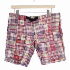 グラミチ GRAMICCI ショートパンツ チェック柄 パッチワーク S マルチカラー /BM