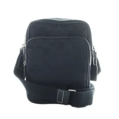 コーチ COACH ショルダーバッグ クロスボディ シグネチャー モノグラム 黒 ブラック /RI ■OS