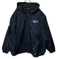 3XL ナイロン ネイビー ディッキーズ ジャケット メンズ 古着 長袖