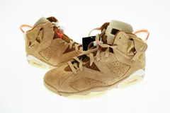 ナイキ NIKE ×TRAVIS SCOTTトラヴィススコット AIR JORDAN 6 BRITISH KHAKI エアジョーダン 6 DH0690-200 28.5 ブリティッシュ カーキ ブランド古着ベクトル 中古☆AA★▲■241226