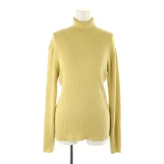 ジャーナルスタンダード レリューム JOURNAL STANDARD relume 23AW スイスオーガニックコットンタートルネックプルオーバー ニット カットソー F 黄 イエロー /AT ■OS