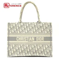 Dior ディオール トートバッグ ブックトート ミディアム キャンバス グレー