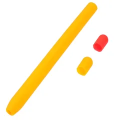 Apple Pencil シリコン　保護カバー　第2世代　オレンジ　超薄型　新品　緑　オレンジ　水色　ピンク　黒　傷防止　落下保護 アップル　ペンシル　保護カバー