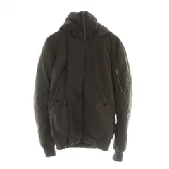 リックオウエンス Rick Owens 11AW N-2B ダウンジャケット フライト ジャケット ジップアップ フード XS 茶 ブラウン RU6784 ■GY17 /MQのサムネイル