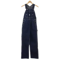 ビッグジョン Big John デニム オーバーオール サロペット オールインワン ヴィンテージ W30 L33 紺 ネイビー MWP05 /YM
