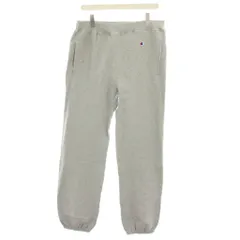 チャンピオン CHAMPION リバースウィーブスウェットパンツ イージーパンツ ジョガーパンツ ロゴワッペン タグ付き 裏起毛 XL グレー C5-Y201 /YT