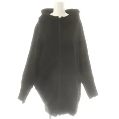ズッカ zucca フード ジップアップパーカーフーディー M ブラック /DF ■OSのサムネイル