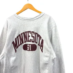 80s ビンテージ チャンピオン リバースウィーブ ラバープリント スウェット 2段 XL グレー USA製 80年代 vintage アメリカ製 トリコタグ カプセルプリント