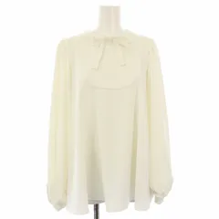 【美品】ヨリ　yori バックリボンブラウス　長袖シャツ　ポリエステル セーラーリボンシャツ【sale】 | winter sale【1/9pm12:00-12pm24:00