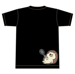 YONEX ドライTシャツ ソフトテニス【ハリネズミ】【寝そべって ひとやすみ】【16500】 ブラック