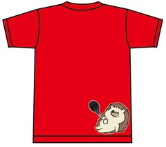 YONEX ドライTシャツ ソフトテニス【ハリネズミ】【寝そべって ひとやすみ】【16500】 レッド