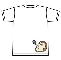 YONEX ドライTシャツ ソフトテニス【ハリネズミ】【寝そべって ひとやすみ】【16500】 ホワイト