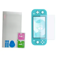 Nintendo Switch Lite用 液晶画面保護 強化ガラス保護フィルム 9H硬度，1枚セット 簡易包装(1pcs Switch Lite用)