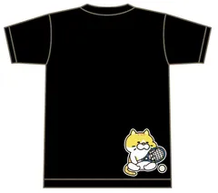 YONEX ドライTシャツ ソフトテニス【トラ猫 ひとやすみ】【16500】 ブラック