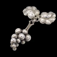 2025年最新】ジョージジェンセン ブドウ ブローチの人気アイテム