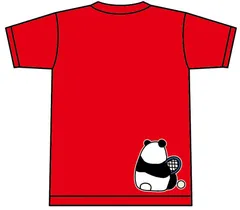 YONEX ドライTシャツ ソフトテニス【ソフテニ パンダ 休憩中】【16500】 レッド