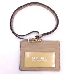 MICHAEL KORS マイケルコース ID カードケース パスケース ベージュ