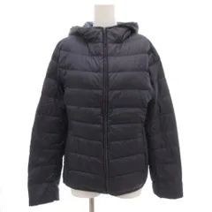 ユニクロ UNIQLO × イネスドラフレサンジュ INES DE LA FRESSANGE ウルトラライトダウンジャケット L 紺 ネイビー 211-137843 /GV