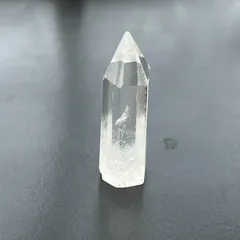 158:浄化と開運★水晶ポイント 46mm 原石 約16g 高品質 天然石 パワーストーン 浄化 幸運 癒し 邪気払い 厄除け 魔除け お守り 空間浄化 ヒーリング スピリチュアル 風水 インテリア 浄化アイテム 財運 健康運 恋愛運 成功運 運気上昇 美麗