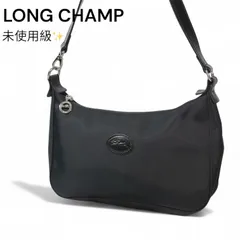 極美品✨ ロンシャン ワンショルダーバッグ ブラック ホースロゴ ナイロン