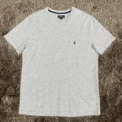 ポロラルフローレン グレー ポニー ワッフル 半袖 Tシャツ L